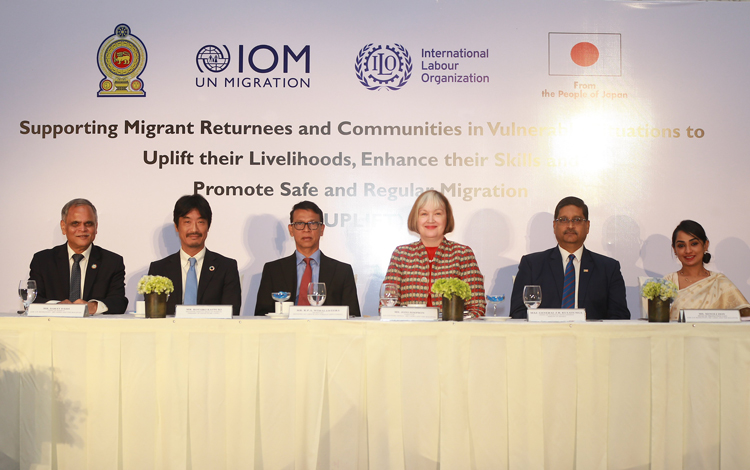 IOM, ILO, and Government of Japan join hands to promote safe and regular migration - Adaderana Biz English