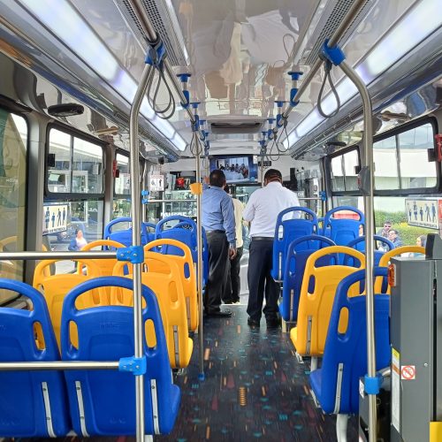 Este es el primer bus eléctrico ensamblado 100 % en Ecuador