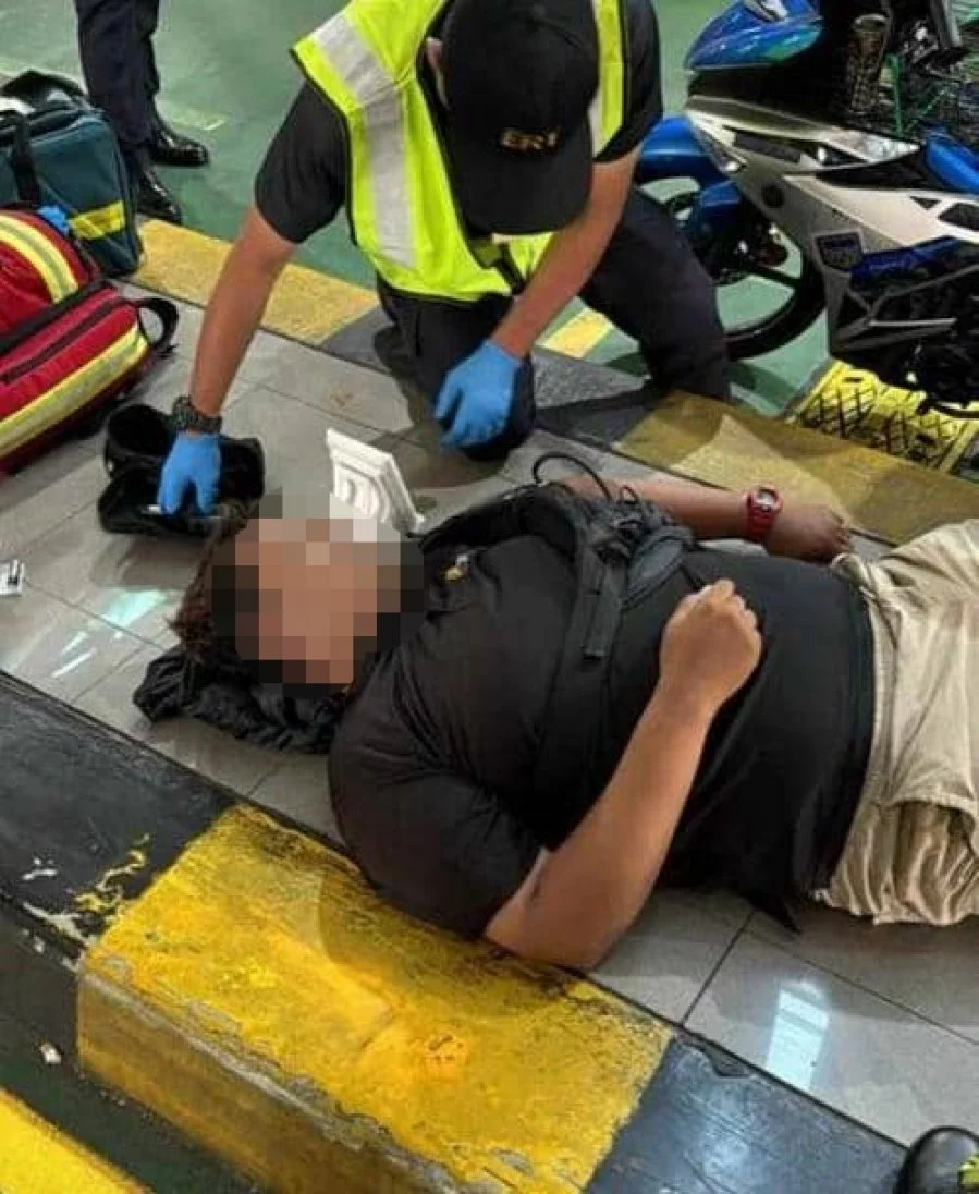 M’sian motorcyclist collapses at JB checkpoint after experiencing breathing difficulties, dies later