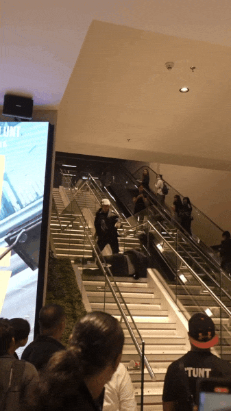 Man falls down stairs during fight at M’sian cinema, actually a stuntman promoting action movie