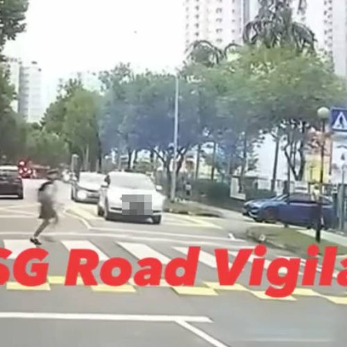 Student knocked down by car after driver fails to stop at zebra crossing outside Bukit View Secondary