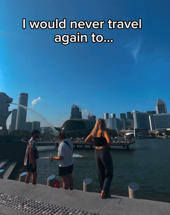 ‘The most boring country’: Travel blogger lists reasons why she would never visit S’pore again