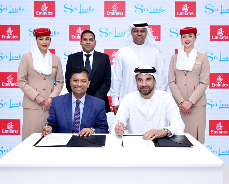Emirates extends strategic partnership with Sri Lanka Tourism to boost visitor traffic to the South Asian island