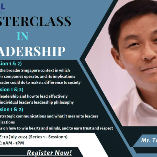 Photo of ex-speaker Tan Chuan-Jin appears in ad for S’pore ‘Masterclass In Leadership’